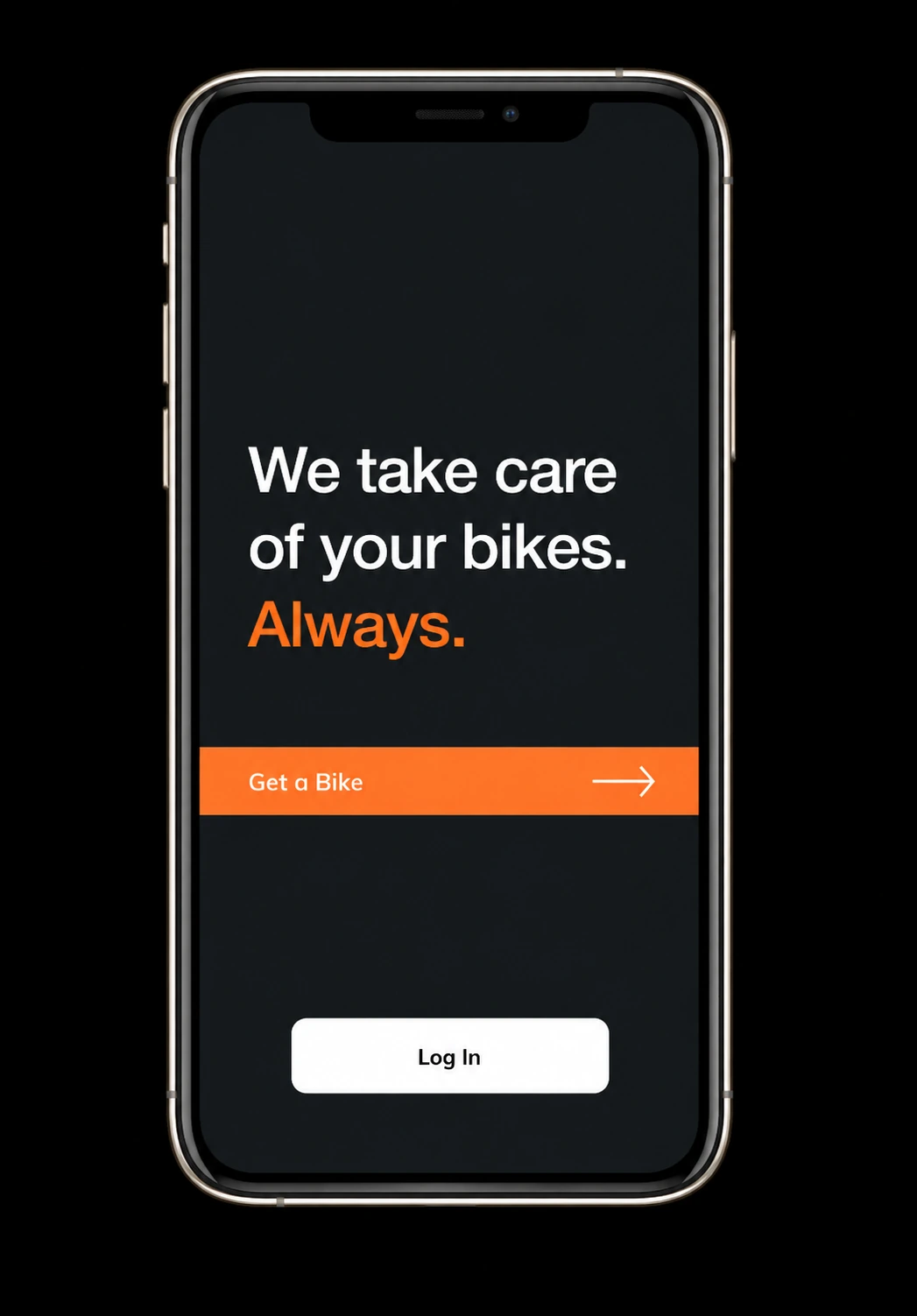 Two people with e-bikes using a mobile app